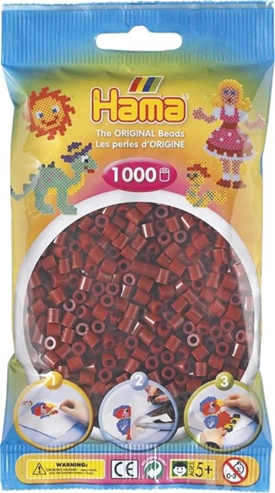 Hama Midi Boncuk 1.000'lik - Bordo