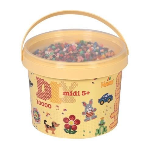 Hama Midi Boncuk -10.000 lik kova 22 renk