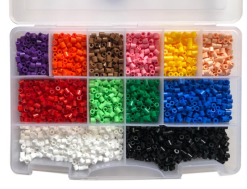 Hama Midi Boncuk -Organizer - 3.400 Ad.ve kare tab