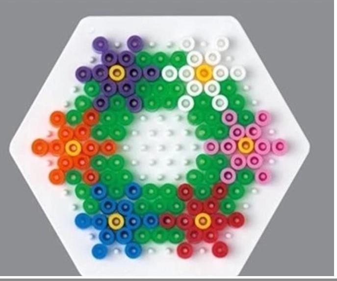 Hama Midi Boncuk Tablası -Büyük Altıgen- Şeffaf