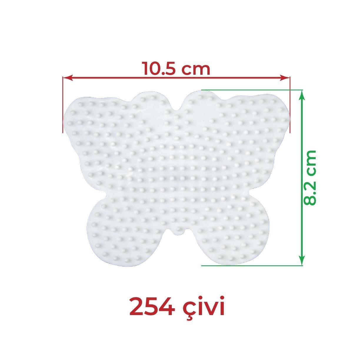 Hama Midi Boncuk Tablası - Kelebek