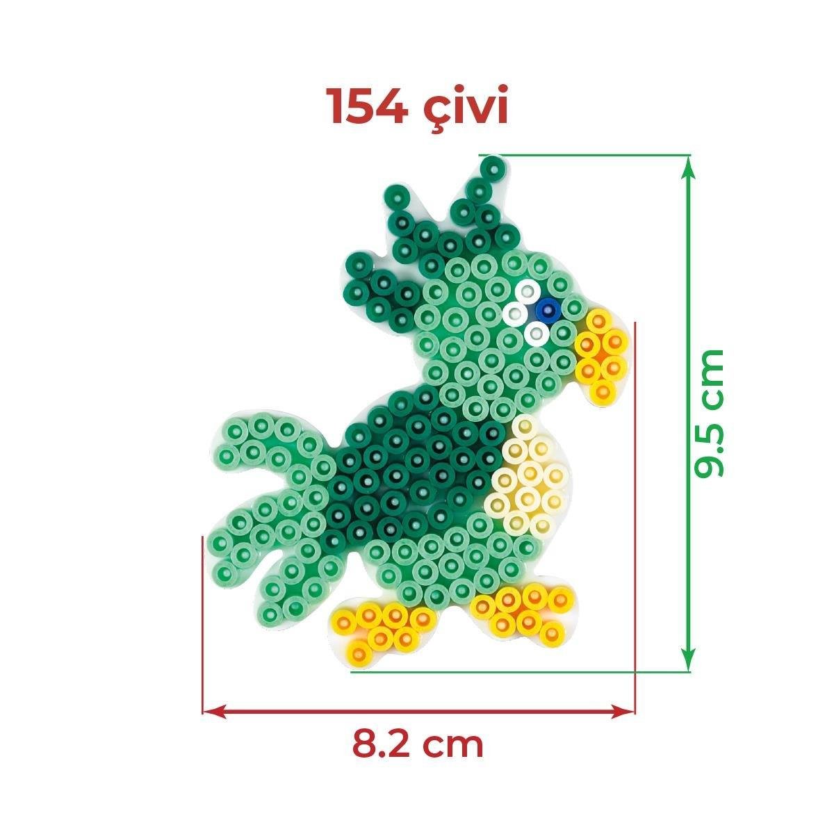 Hama Midi Boncuk Tablası Küçük Papağan