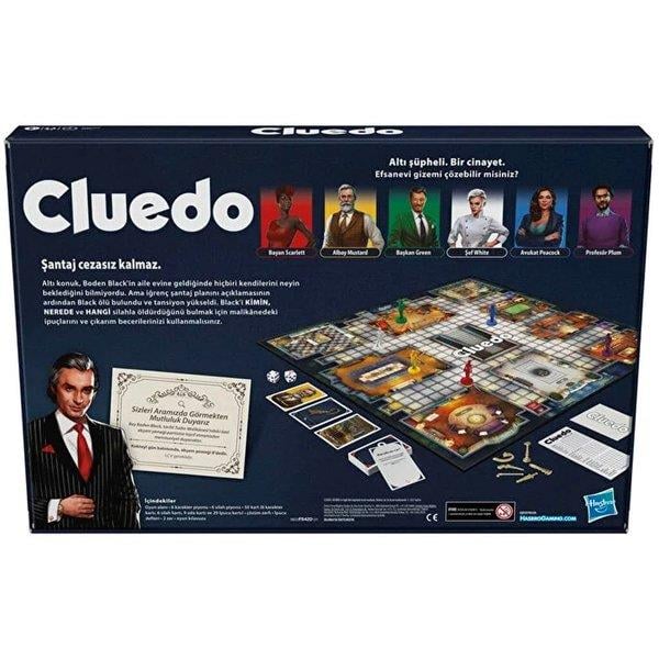 Hasbro Games Cluedo Yalanın Peşinde Kutu Oyunu F6420