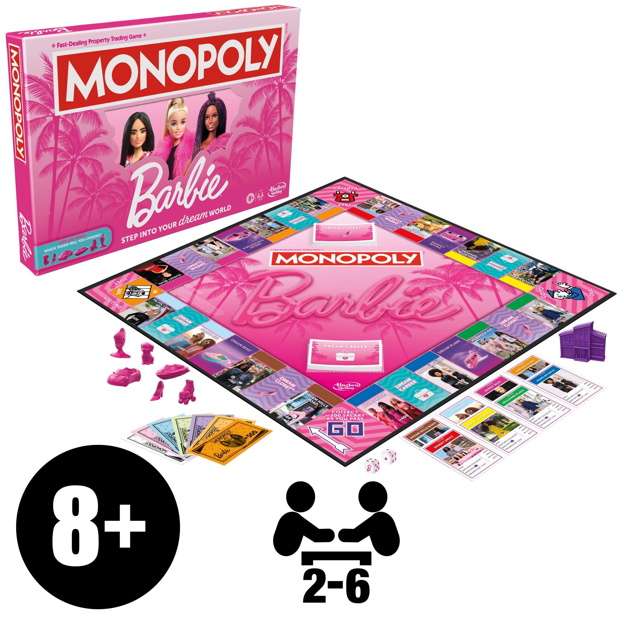 Hasbro Monopoly Barbie Edition Kutu Oyun HAS-G0038