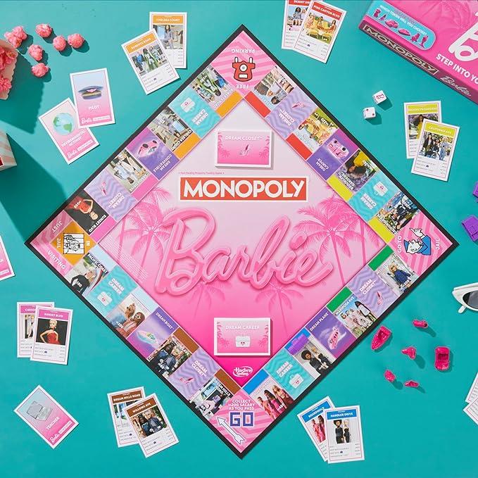 Hasbro Monopoly Barbie Edition Kutu Oyun HAS-G0038