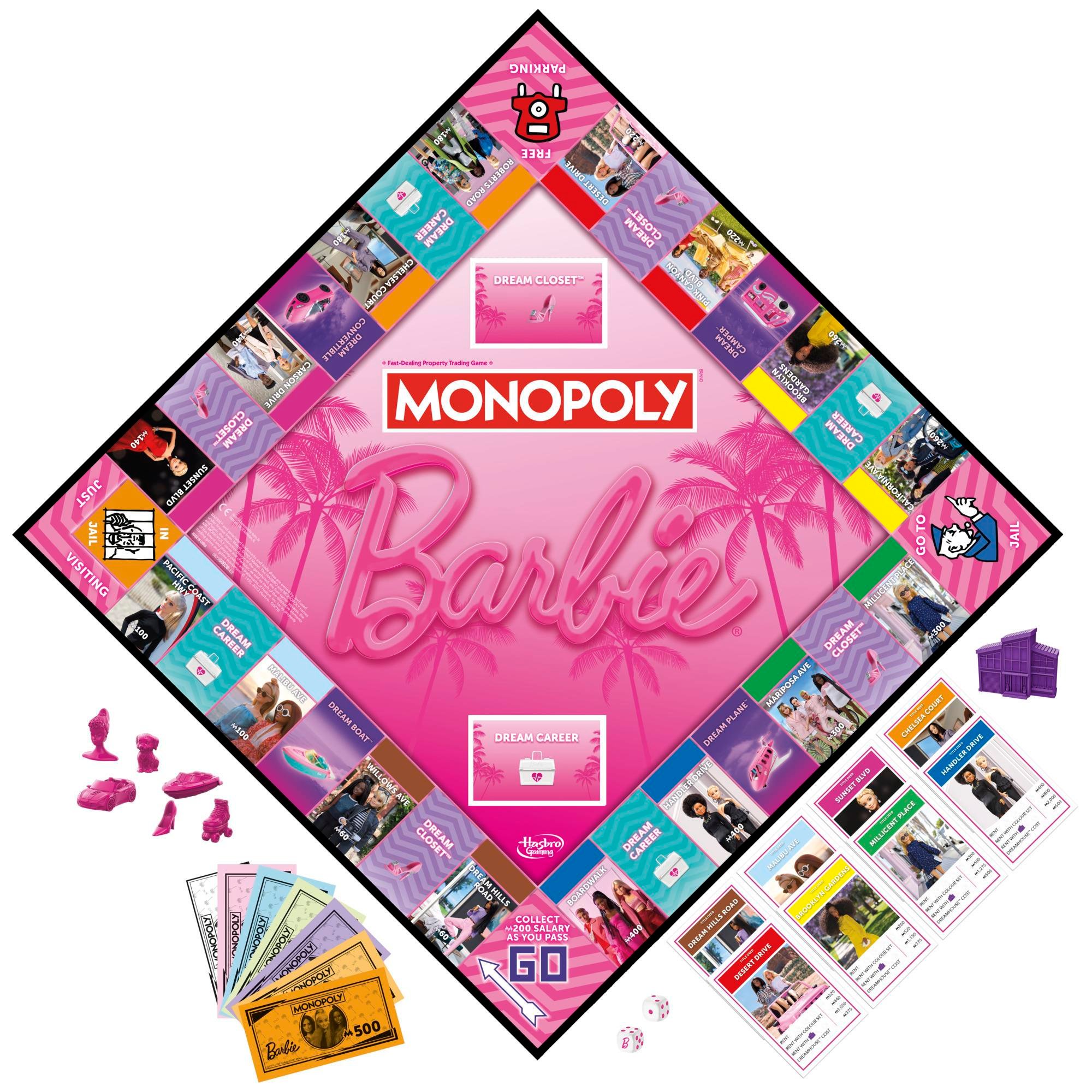 Hasbro Monopoly Barbie Edition Kutu Oyun HAS-G0038