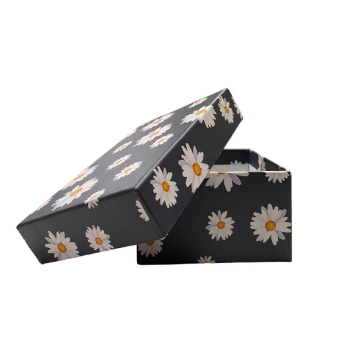 Hediyelık Kar.ku. Dik.Papatya Desen 18,5*12,5*7cm