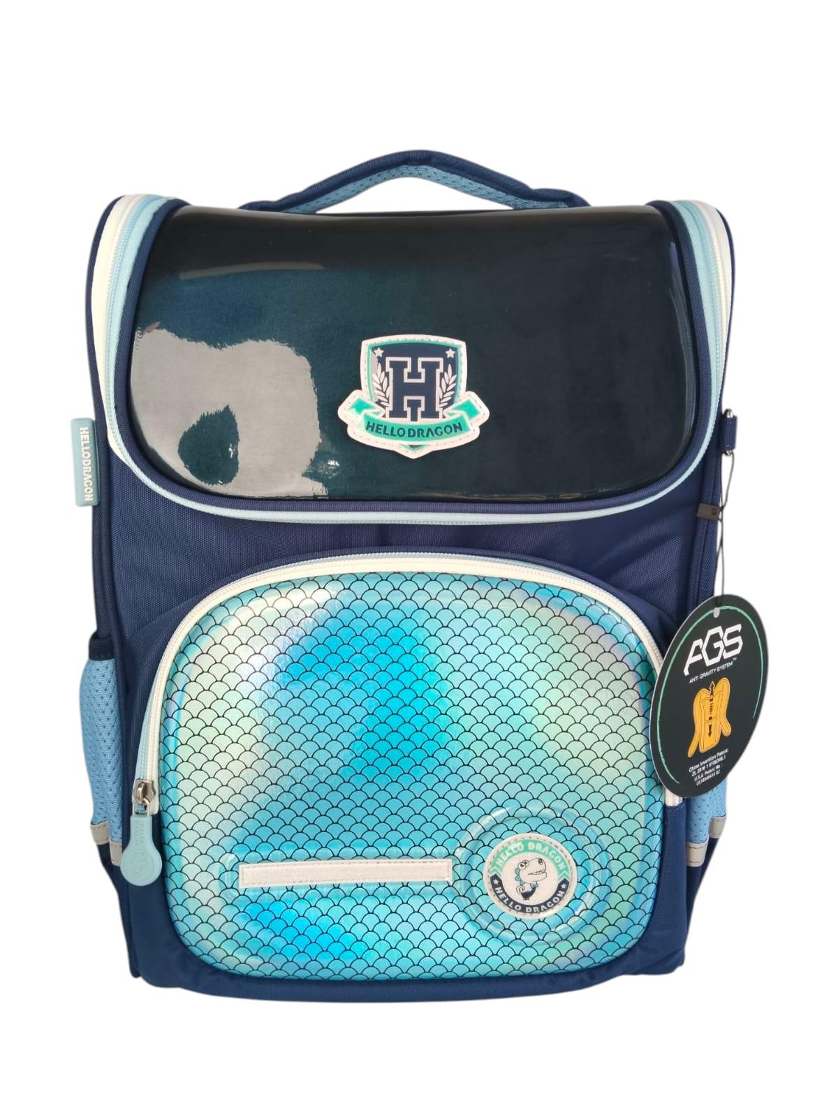 Hello Dragon Okul Çantası Mod 5 Light  Blue CN0009