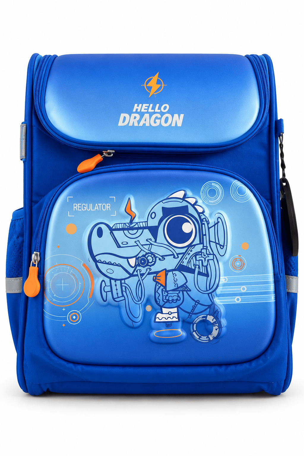 Hello Dragon Okul Çantası Mod 8 Light BlueNpb21036L
