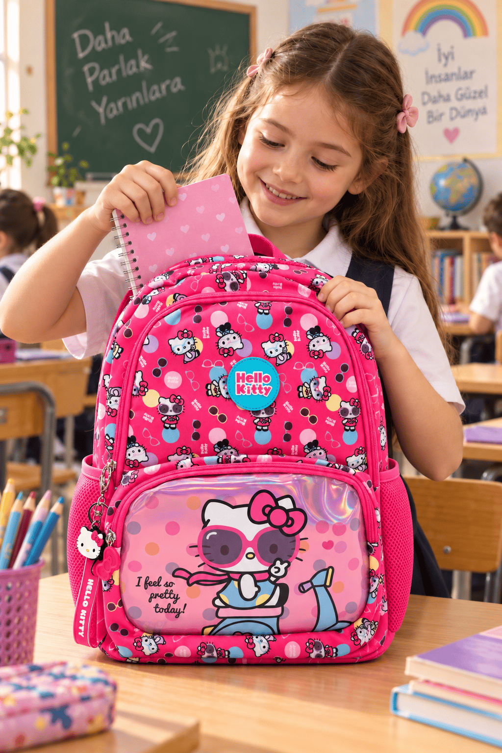 Hello Kitty Okul Çantası 3243 *15