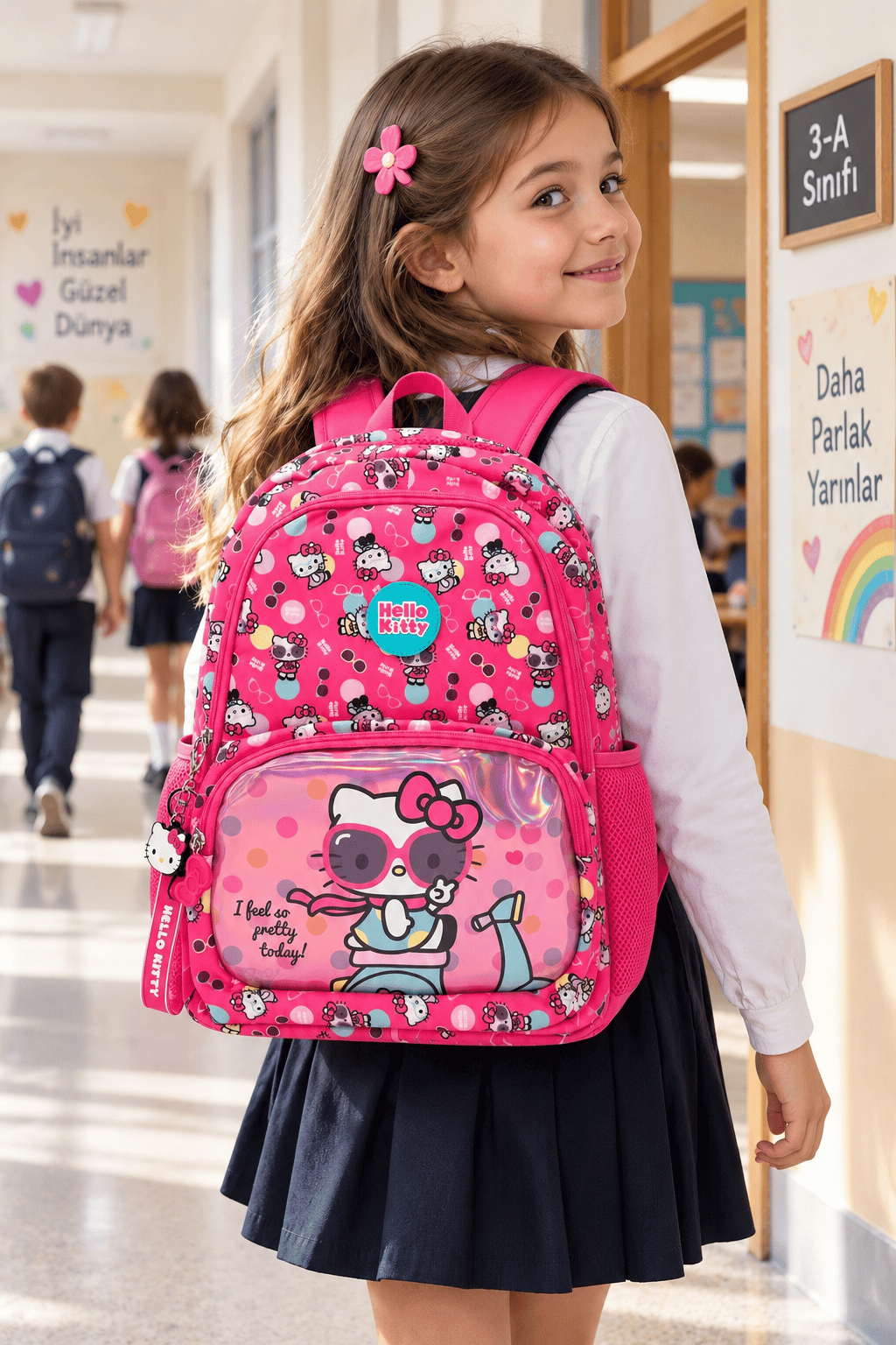 Hello Kitty Okul Çantası 3243 *15