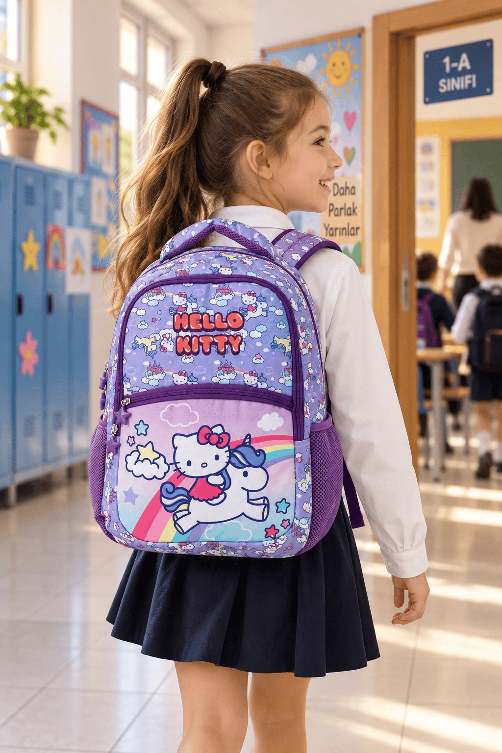 Hello Kitty Okulu Çantası 2215-9