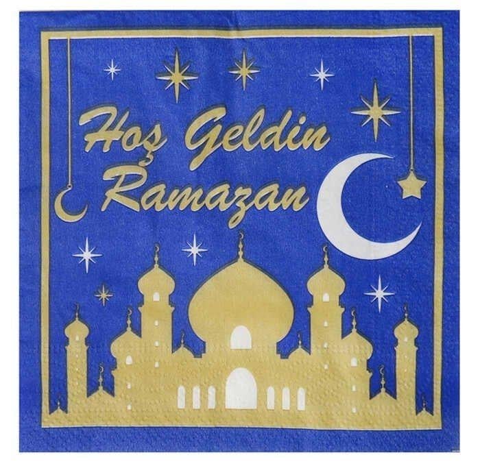 Hoşgeldin Ramazan Peçete 20'li - Ramazan Sofra Peçetesi
