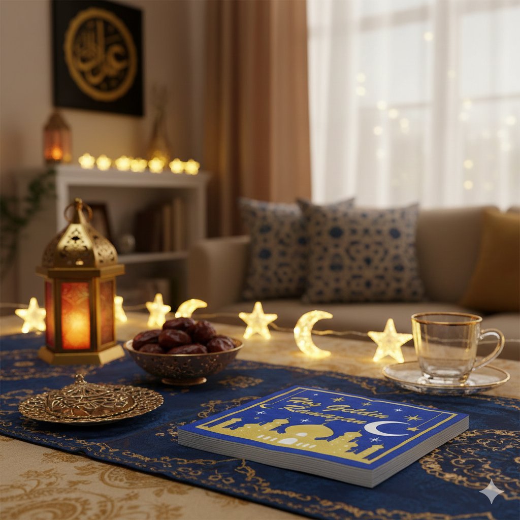 Hoşgeldin Ramazan Peçete 20'li - Ramazan Sofra Peçetesi