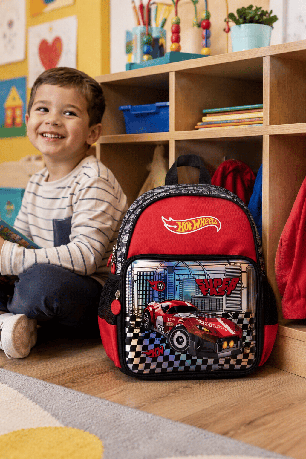 HOT WHEELS Anaokulu çantası 2595-9