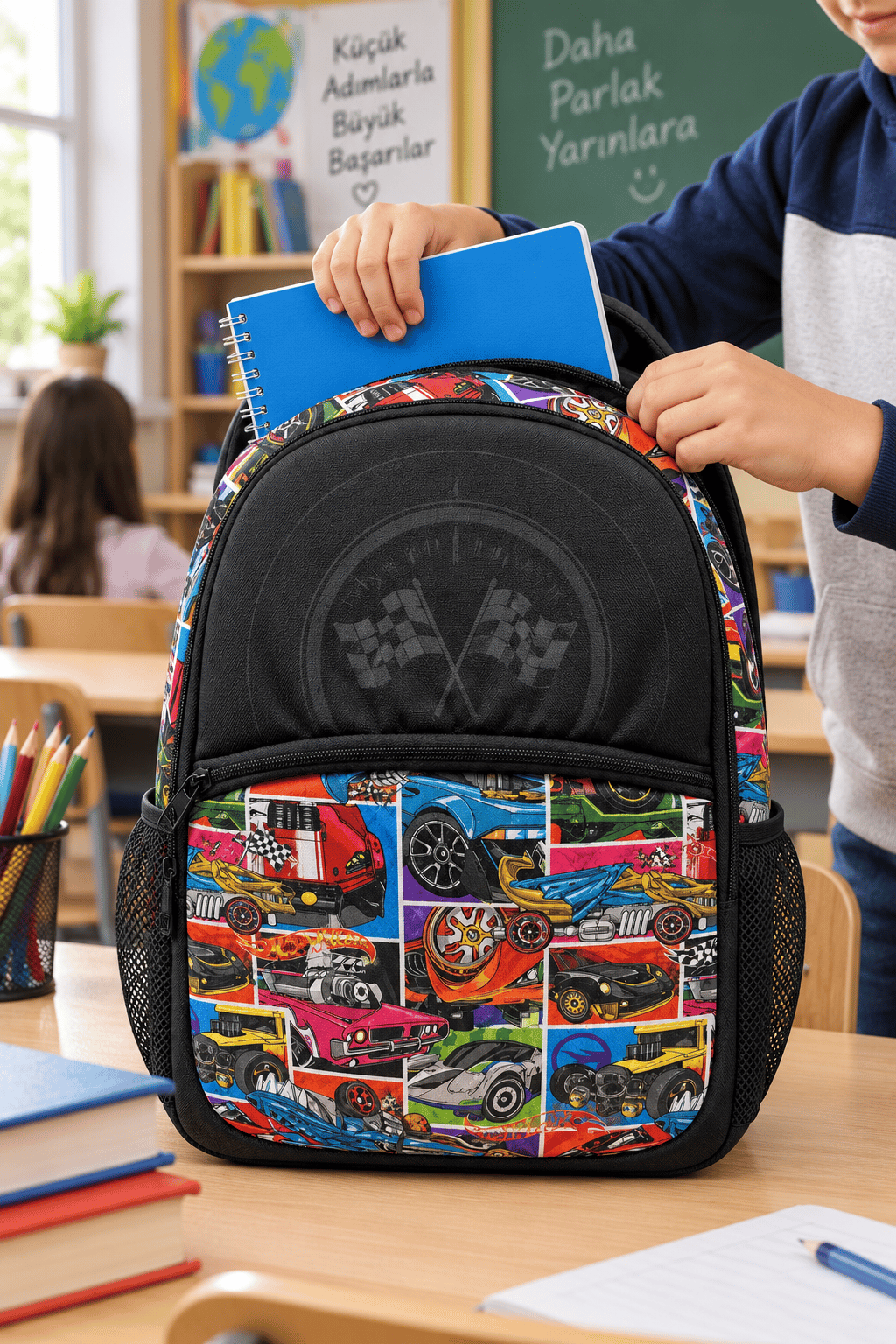 HOT WHEELS Okul çantası 2599-9