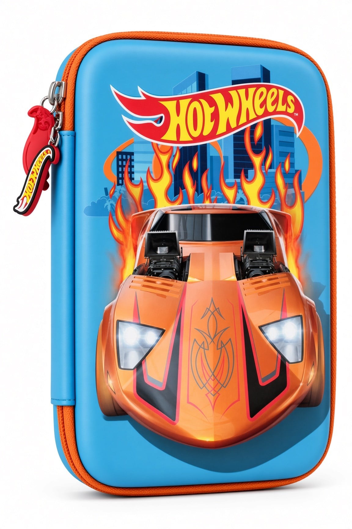 Hotwheels eva kalem çantası HW-7785-BÜYÜK turuncu