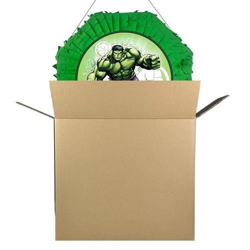Hulk Avengers Pinyata 42cm + Sopası Doğum Günü Eğlencesi Pinyata Patlatma Zamanı