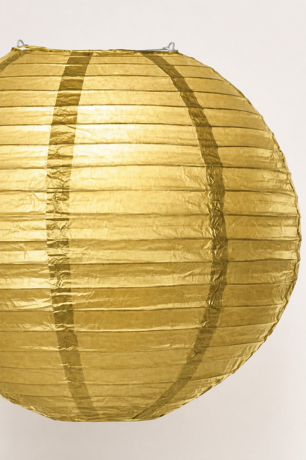 Japon Feneri Metalik gold  30cm