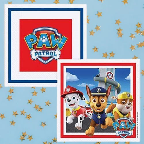 Kağıt Peçete Paw Patrol refresh Temalı 16 lı 33x 33 cm Sadece Peçeteler