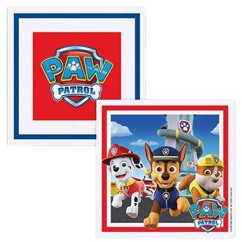 Kağıt Peçete Paw Patrol refresh Temalı 16 lı 33x 33 cm Sadece Peçeteler