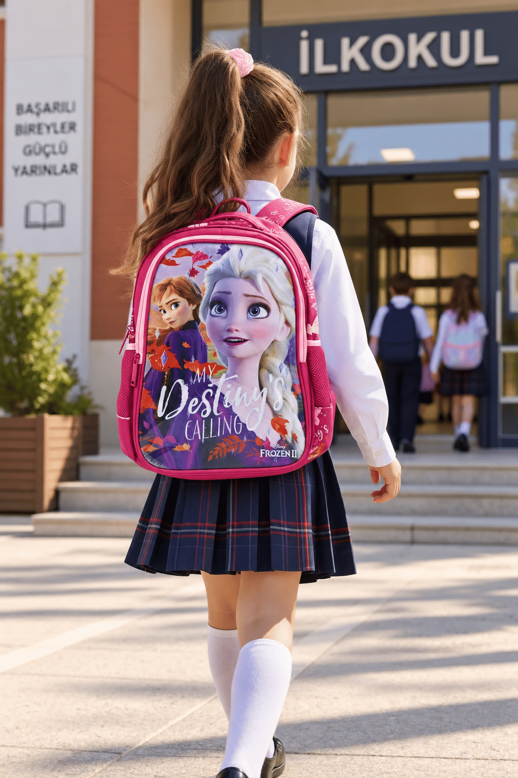 Kar prensesi FROZEN İLKOKUL ÇANTASI 48031