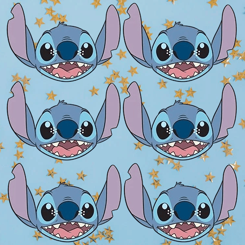 Karton Maske STİTCH Temalı karton maske 6 lı Paket Lilo nun Stitch Karekteri Sadece Maske