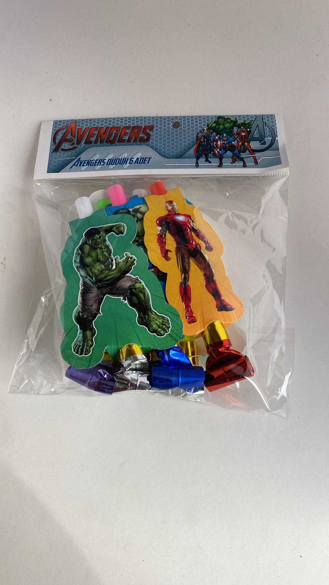Kaynana Dili AVANGERS 6Llı parti düdüğü