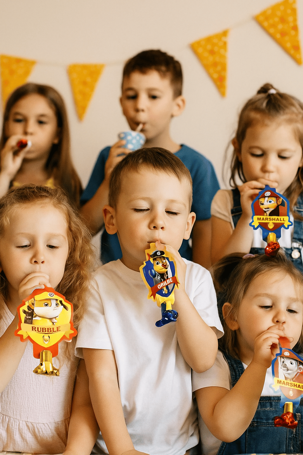 Kaynana dili PAW PATROL 6lı parti düdüğü