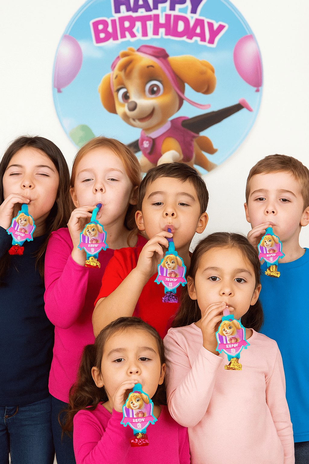 Kaynana dili PAW PATROL SKY 6lı parti düdüğü