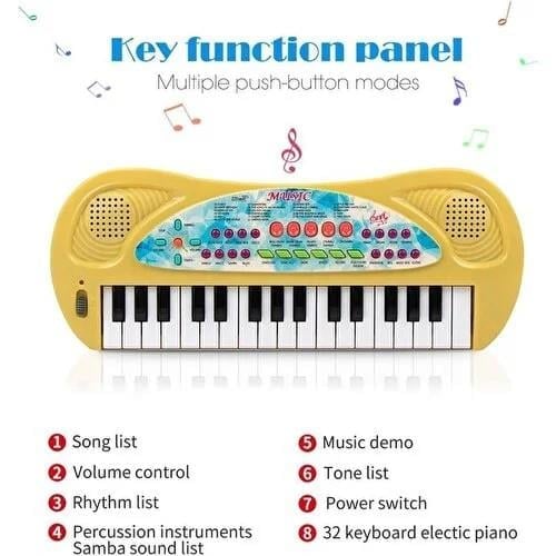 Kayyum Mikrofonlu Elektronik Org HS-3280