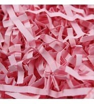 Kırpıntı kağıt hediye paketleme süsü 50gr. PEMBE KALIN