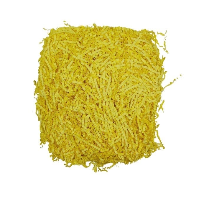 Kırpıntı kağıt hediye paketleme süsü 50gr.SARI İNCE