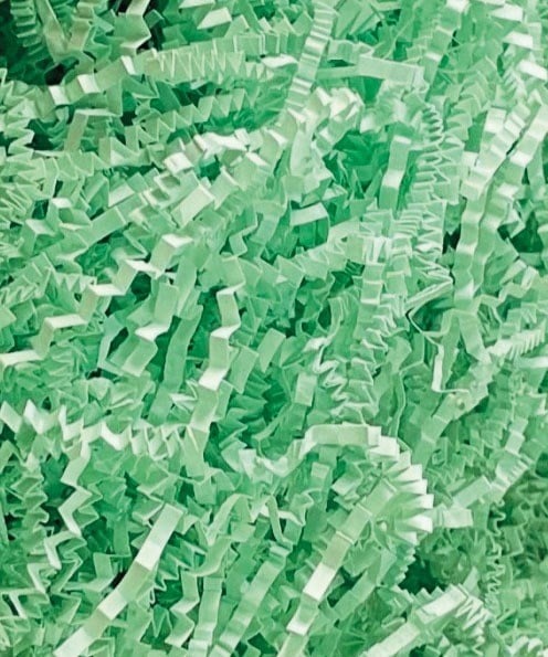 Kırpıntı kağıt hediye paketleme süsü 50gr.SU YEŞİL İNCE