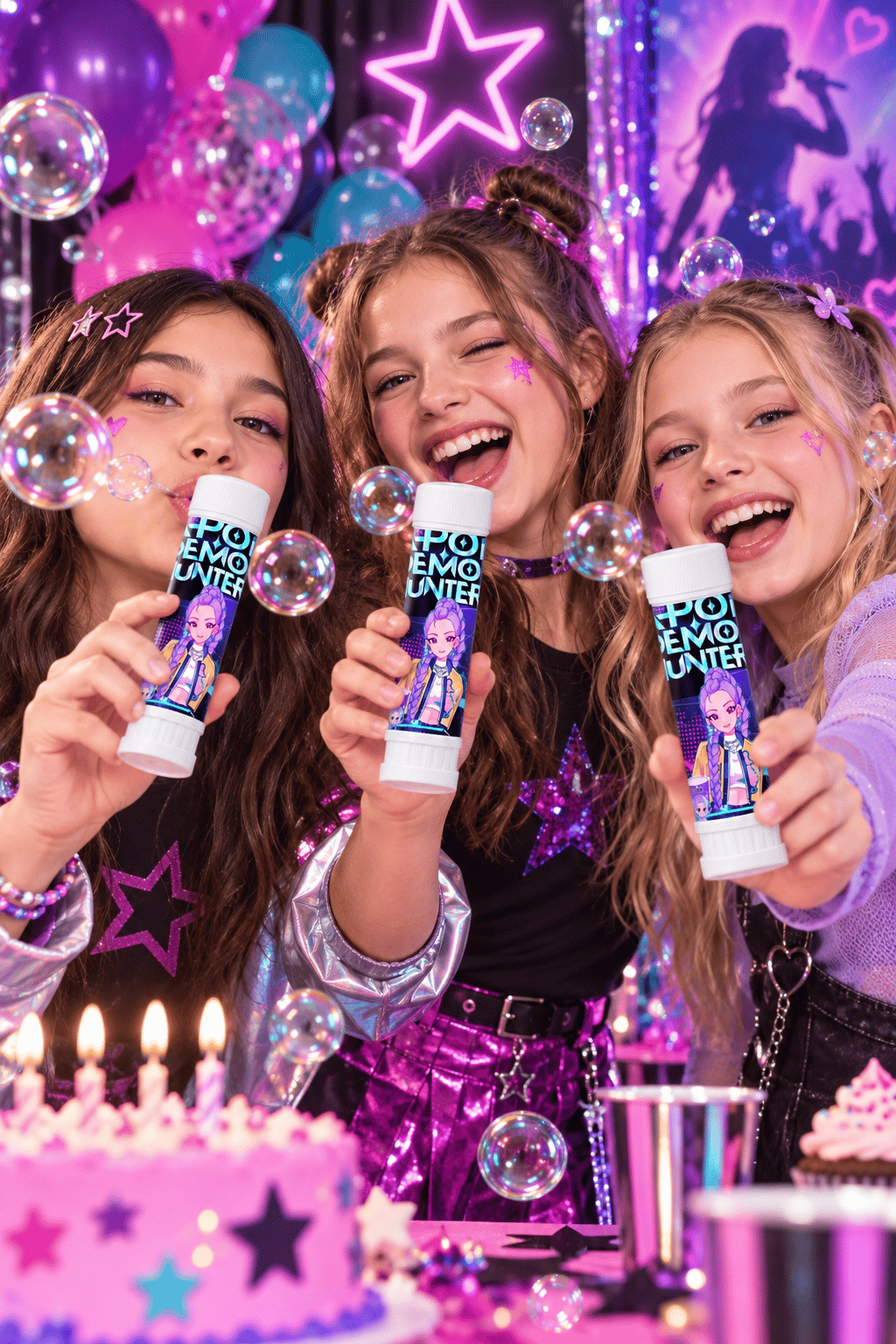 Köpük KPOP HUNTERIX lisanslı üflemeli