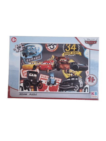 KS Cars Puzzle 100 Parça