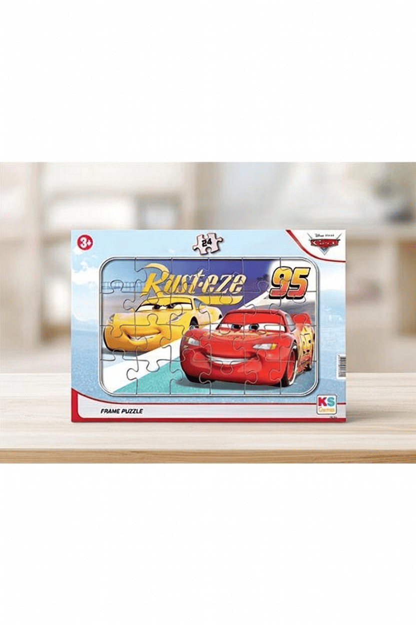 Ks frame puzzle Cars arabalar 24 prç. CR-704-01