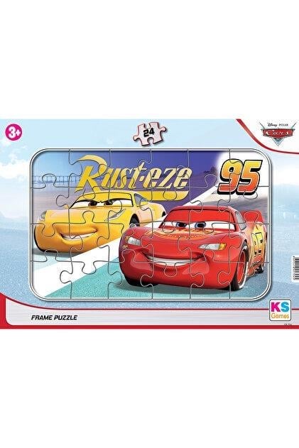 Ks frame puzzle Cars arabalar 24 prç. CR-704-01