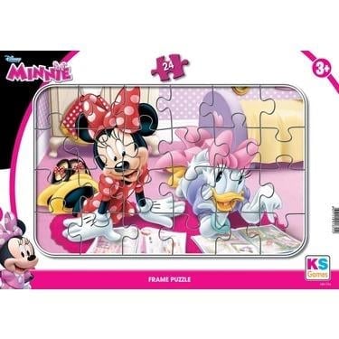 Ks frame puzzle Minnie mouse 24 prç.MİN-704