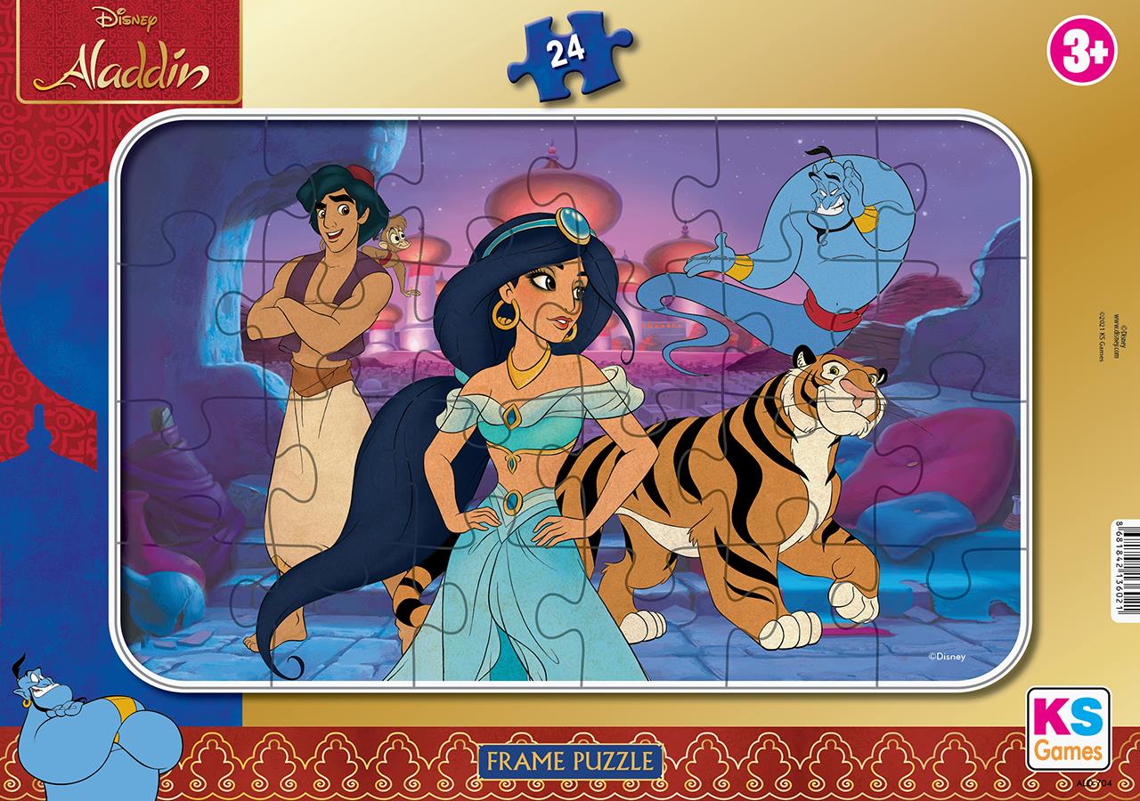 Ks Games Aladdin Frame Puzzle 24'Lü Ald704     