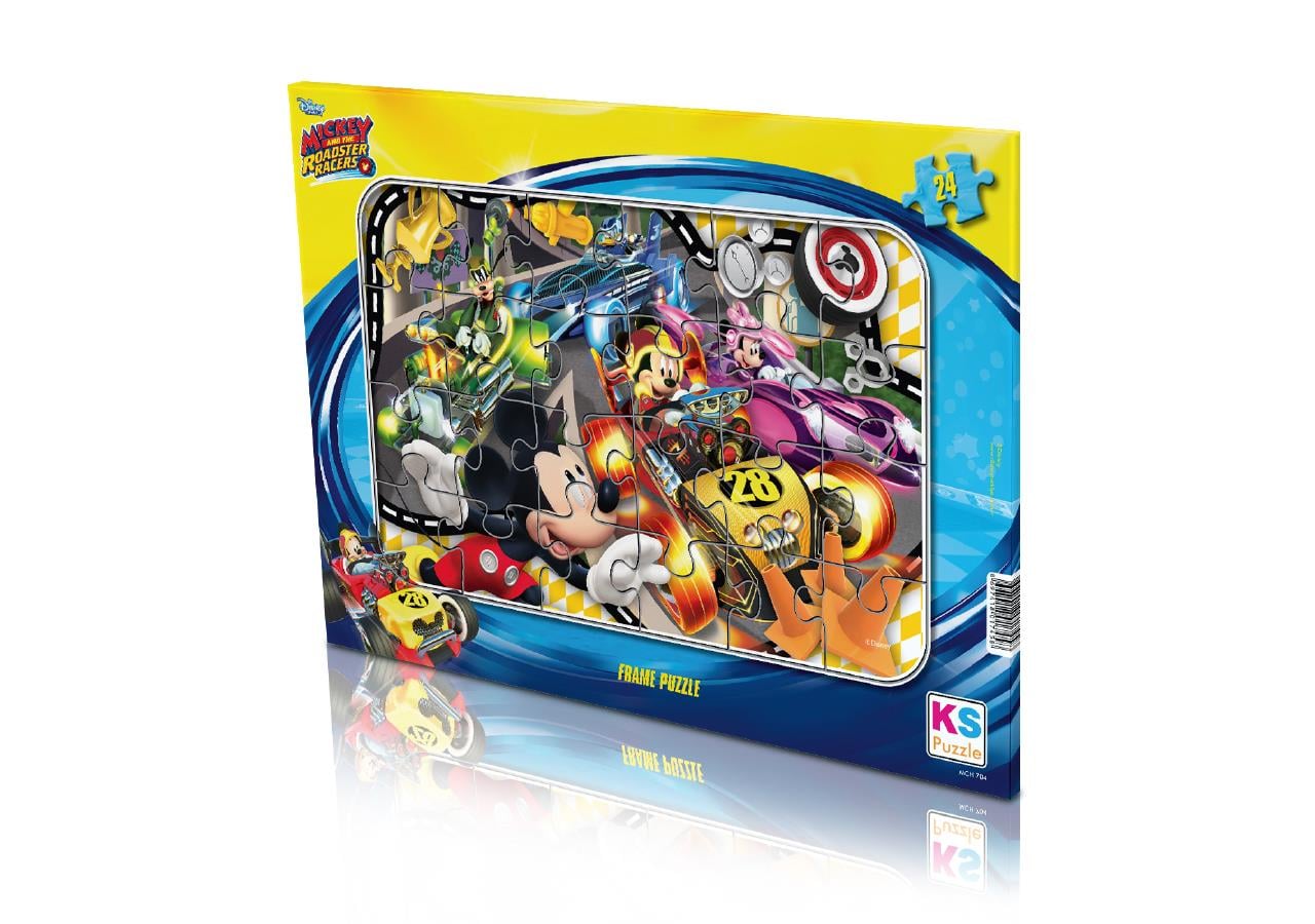 Ks Games Mickey Frame Puzzle 24'Lü MCK-704