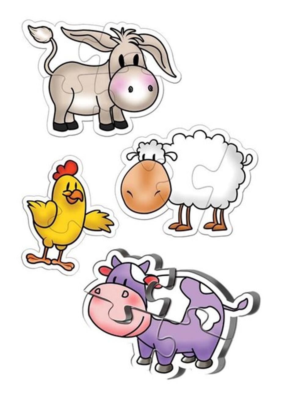 Ks Puzzle Baby Farm 2-3-4-4 Lu 12002