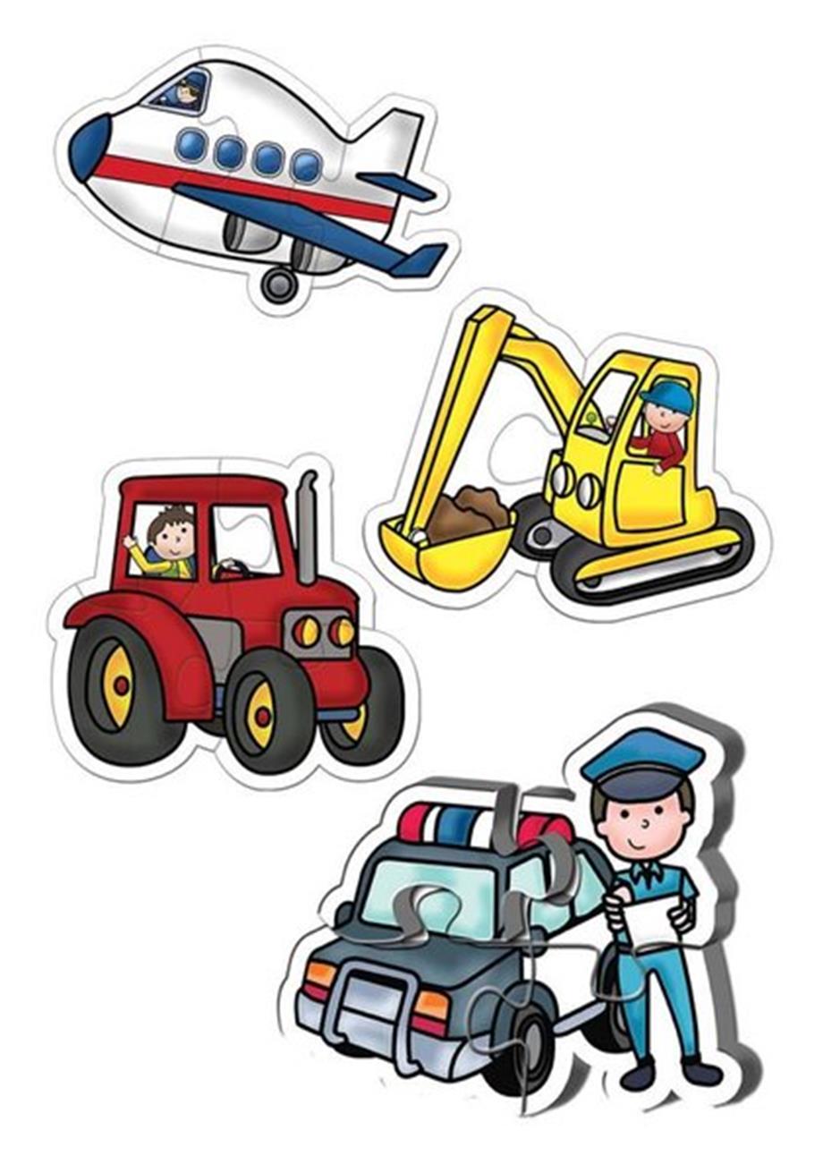 Ks Puzzle Baby Meslek 2-3-4-4 Lu 12004