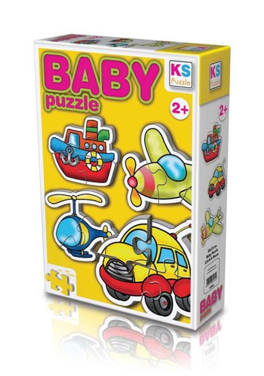 Ks Puzzle Baby Ulasım2-3-4-4 Lu 12003