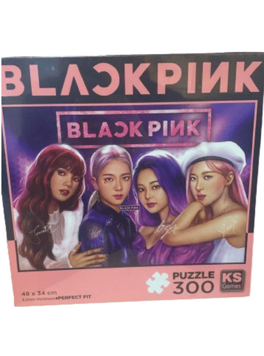 Ks Puzzle Black Pink 300 Parça