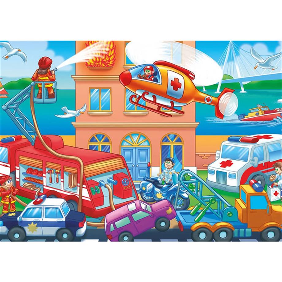 Ks Puzzle Rescue Missions Jumbo Puzzle