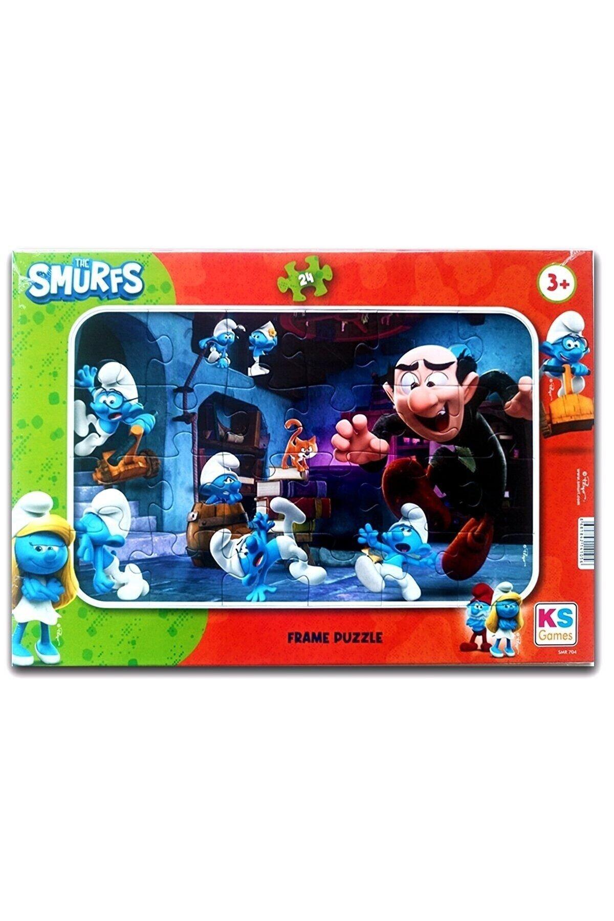 Ks Smurf Frame Puzzle 24 Parça SMR704-2