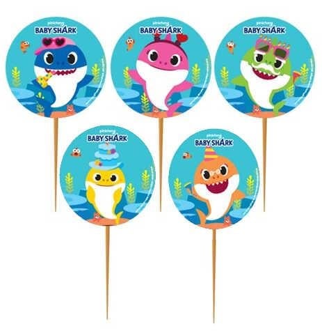 Kürdan Baby shark kürdan 10 lu