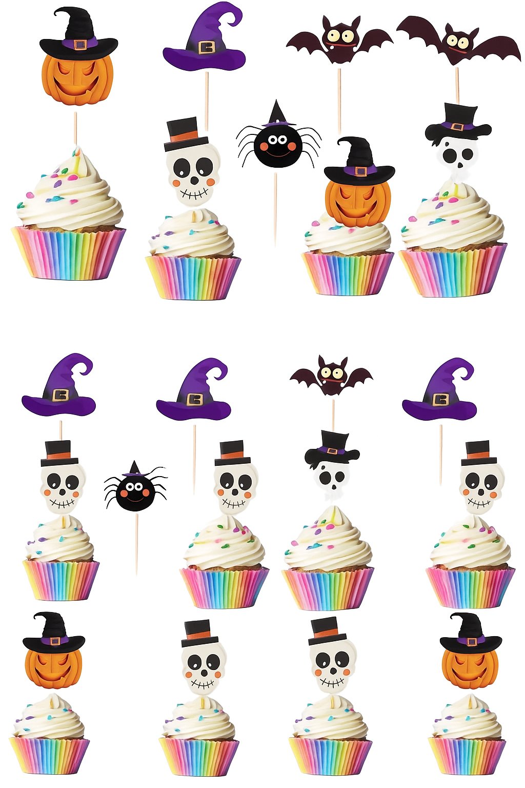 Kürdan Cadılar Bayramı Halloween 10'lu Şekilli Kürdan