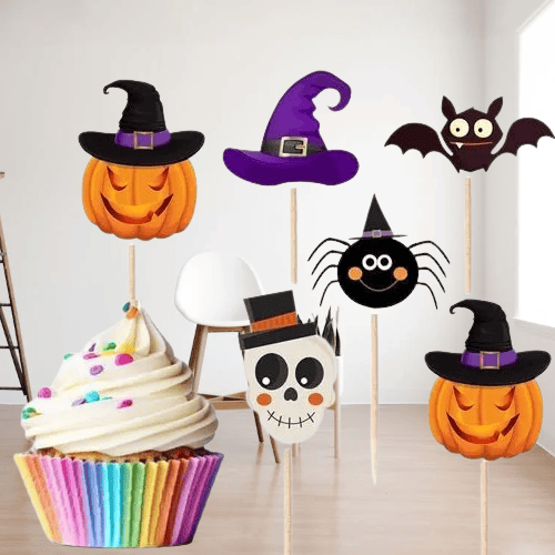 Kürdan Cadılar Bayramı Halloween 10'lu Şekilli Kürdan
